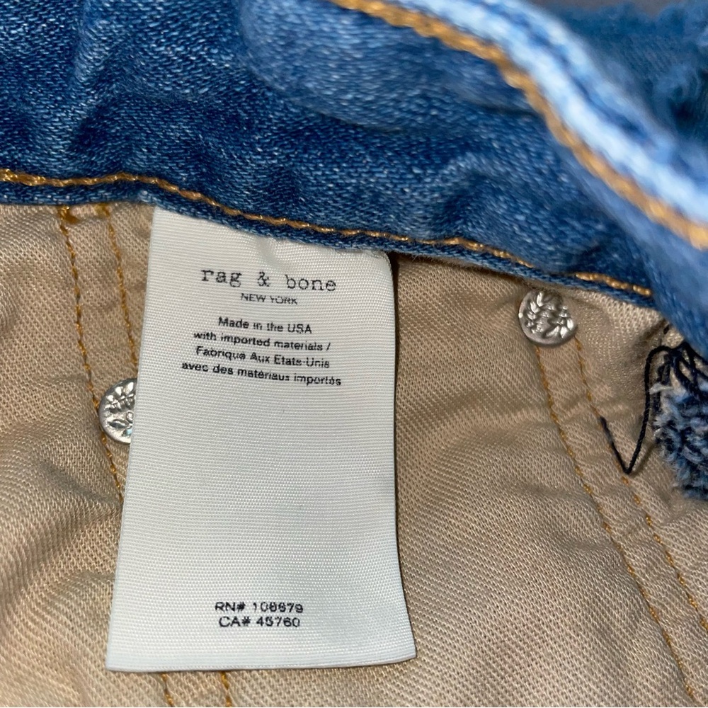 Rag & bone Dre low-rise distressed short size 26 - Picture 8 of 12
